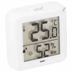 Caractéristiques du thermomètre hygromètre intérieur avec capteur Otio : Modèle : thermomètre hygromètre Otio Utilisation int ...