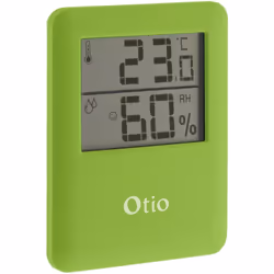 Caractéristiques du thermomètre hygromètre magnétique - Otio Modèle : thermomètre hygromètre Avec un écran LCD Fixation magné ...