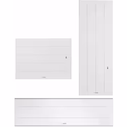 Description générale Découvrez le radiateur électrique à chaleur douce Ovation 3 Vertical Blanc 2000W de Thermor. Conçu pour  ...