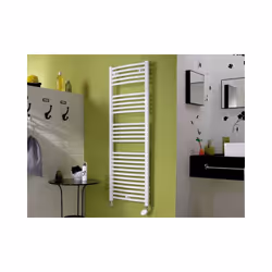 Radiateur sèche serviette Corsaire Eau Chaude Racc. central 609W THERMOR Blanc satin - 466191