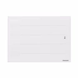 Description générale Le radiateur électrique à chaleur douce Ovation 3 horizontal Blanc 1000W de Thermor allie confort, desig ...