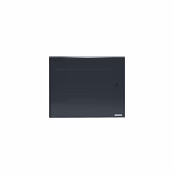 Découvrez le confort ultime avec le radiateur électrique à chaleur douce Ovation 3 Horizontal Gris Ardoise 1000W de Thermor.  ...