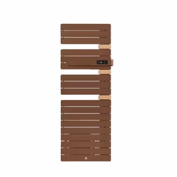 Sèche-serviettes - Thermor - Allure 3 classique - 750W - Brun terracotta - Connecté