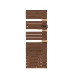 Sèche-serviettes - Thermor - Allure 3 classique - 750W - Brun terracotta - Connecté