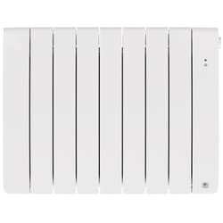 Thermor - Radiateur chaleur douce bilbao 4 2000W horizontal blanc brillant 493826