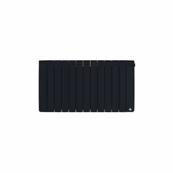 Profitez d'un confort thermique optimal avec le radiateur chaleur douce connecté Bilbao 4 Horizontal 2000W gris ardoise. Conç ...
