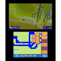 Nintendo Rollercoaster Tycoon 3D, 3DS Anglais Nintendo 3DS