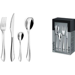 Couverts - AMEFA - Instinct - 24 pièces - Acier inox - Finition brillante