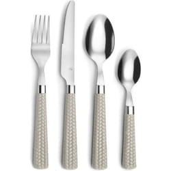 Paille Taupe - Ménagère 24 pièces