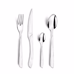 Eclat Nature - Ménagère 16 pièces Bois blanc