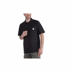 Préparez-vous pour une réunion client, à prendre des notes ou à relever des mesures. Ce polo pour homme est conçu en jersey d ...