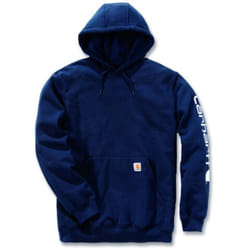 Carhartt - Sweat de travail à capuche Logotypé Bleu Marine l