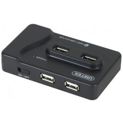 CUC Exertis Connect 21069 hub & concentrateur USB 2.0 Noir