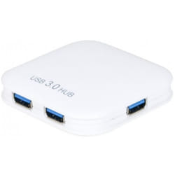 CUC Exertis Connect 021288 hub & concentrateur USB 3.2 Gen 1 (3.1 Gen 1) Type-A 5000 Mbit/s Blanc