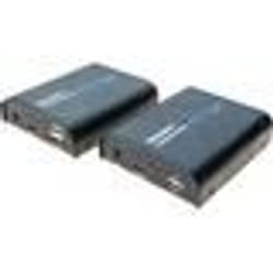 KVM sur IP - DEXLAN - DELXAN Déport HDMI/USB - Ethernet Gigabit - Noir - Interfaces USB/HDMI