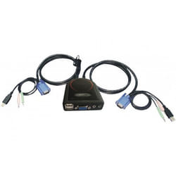 CUC Exertis Connect 061130 commutateur écran, clavier et souris Noir