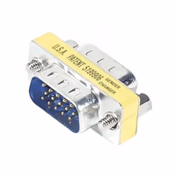 Dexlan 083730, VGA, VGA, Acier inoxydable, Jaune