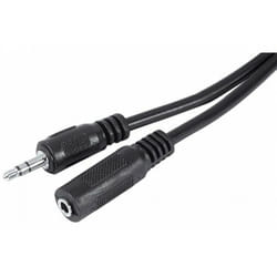EXC 108460 câble audio 3,5mm Noir