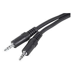 Connect 108506 câble audio 0,5 m 3,5mm Noir