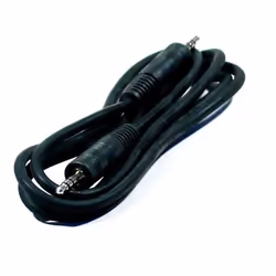 Cordon audio Jack 3.5 mm mâle/mâle (1 mètre)