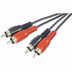 Connect 108660, 2 x RCA, Mâle, 2 x RCA, Mâle, 5 m