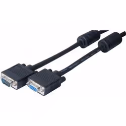 Hypertec 119850-HY, 20 m, VGA (D-Sub), VGA (D-Sub), Mâle, Femelle, Noir
