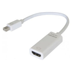 Hypertec 127379-HY câble vidéo et adaptateur 0,13 m Mini DisplayPort HDMI Blanc