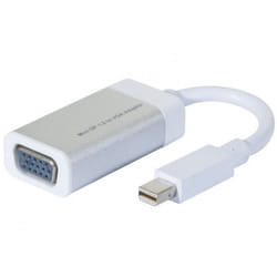 CUC Exertis Connect 127383 câble vidéo et adaptateur VGA (D-Sub) Mini DisplayPort Blanc