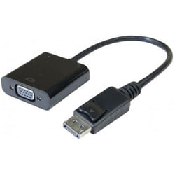CUC Exertis Connect 127397 câble vidéo et adaptateur 0,095 m VGA (D-Sub) DisplayPort Noir