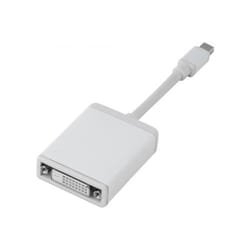Connect 127404 câble vidéo et adaptateur 0,045 m Mini DisplayPort DVI-D Blanc