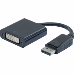 CUC Exertis Connect 127436, 0,095 m, DisplayPort, DVI-D, Mâle, Femelle, 1920 x 1200 pixels