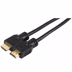 EXC Standard HDMI cord- 1.50m, 1,5 m, HDMI Type A (Standard), HDMI Type A (Standard), 2,25 Gbit/s, Noir