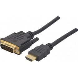 Hypertec 127871-HY câble vidéo et adaptateur 1 m HDMI Type A (Standard) DVI-D Noir