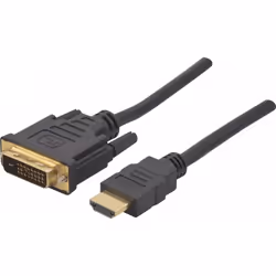 Hypertec 127881-HY, 3 m, HDMI Type A (Standard), DVI-D, Mâle, Mâle, Droit