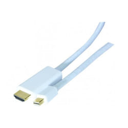 Hypertec 128061-HY câble vidéo et adaptateur 2 m HDMI Type A (Standard) Mini DisplayPort Blanc