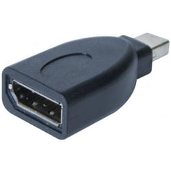 CUC Exertis Connect 128101 changeur de genre de câble DisplayPort M DisplayPort F Noir