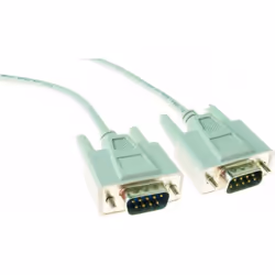 Hypertec 128205-HY, Vert, 1,8 m, DB9, DB9, Mâle, Mâle