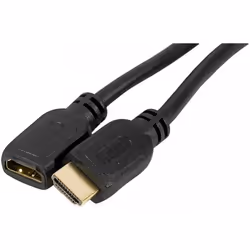 EXC 128397, 2 m, HDMI Type A (Standard), HDMI Type A (Standard), Noir