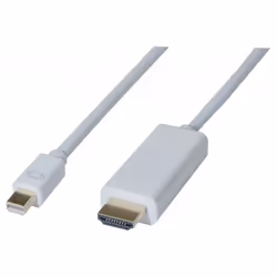 Hypertec 128418-HY, 2 m, Mini DisplayPort, HDMI, Mâle, Mâle, Droit