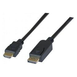 Hypertec 128421-HY câble vidéo et adaptateur 2 m DisplayPort HDMI Noir