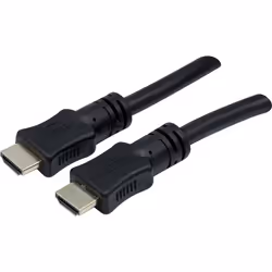 EXC 128896, 15 m, HDMI Type A (Standard), HDMI Type A (Standard), Canal de retour audio (ARC, Audio Return Channel), Noir