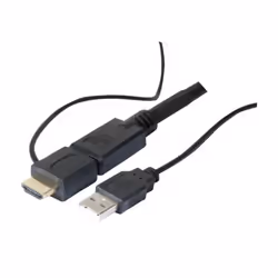 EXC 128939 câble HDMI 7,5 m HDMI Type A (Standard) Noir