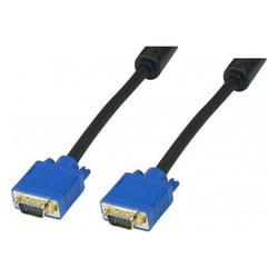 EXC 138711 câble VGA 3 m VGA (D-Sub) Noir