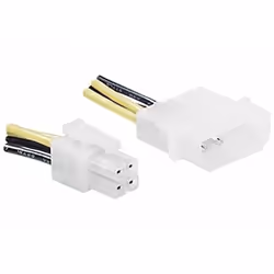 Dexlan AM147560E, 0,2 m, P4 4-pin, Molex (4-pin), Mâle, Mâle, Droit