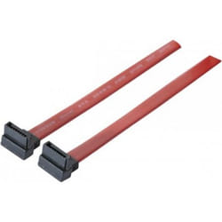 Tecline SATA III 0.5m câble SATA 0,5 m SATA 7-pin Noir, Rouge