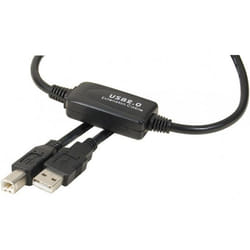 CUC Exertis Connect 149215 câble USB USB 2.0 USB A USB B Noir