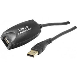 Dexlan 149251 câble USB 5 m USB 2.0 USB A Noir