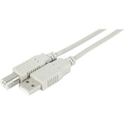 CUC Exertis Connect 149381 câble USB 3 m USB 2.0 USB A USB B Blanc