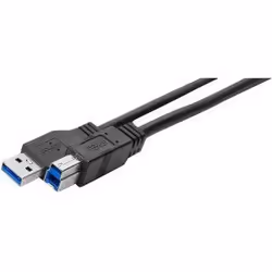 Connect 149795, 1 m, USB A, USB B, USB 3.2 Gen 1 (3.1 Gen 1), Noir