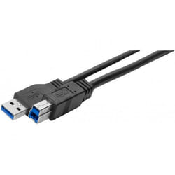 CUC Exertis Connect 149796 câble USB 2 m USB 3.2 Gen 1 (3.1 Gen 1) USB A USB B Noir